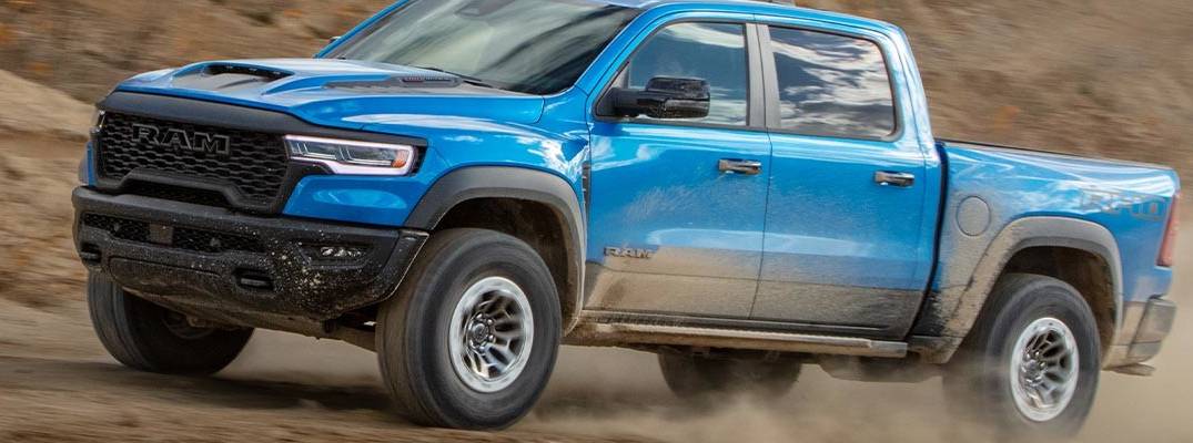 Ram 1500 driving in dirt