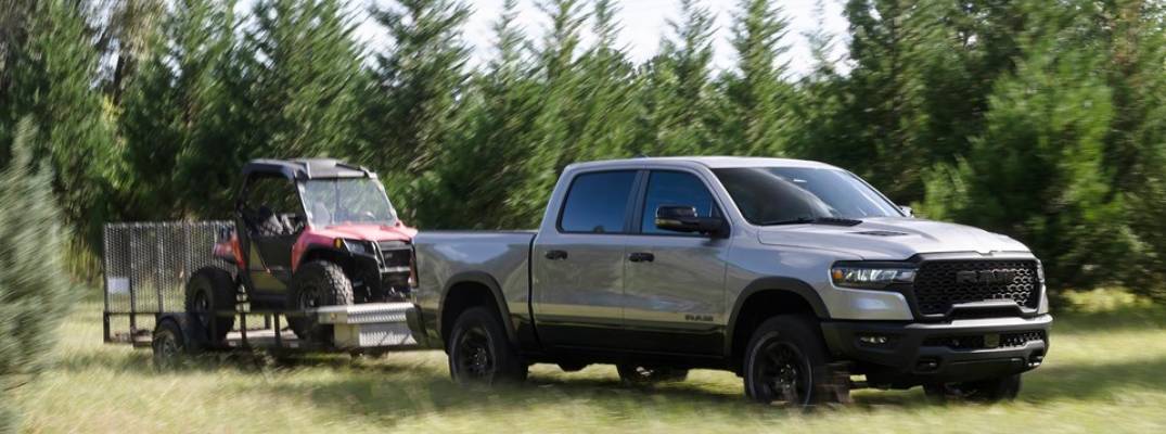 Ram 1500 towing four wheeler