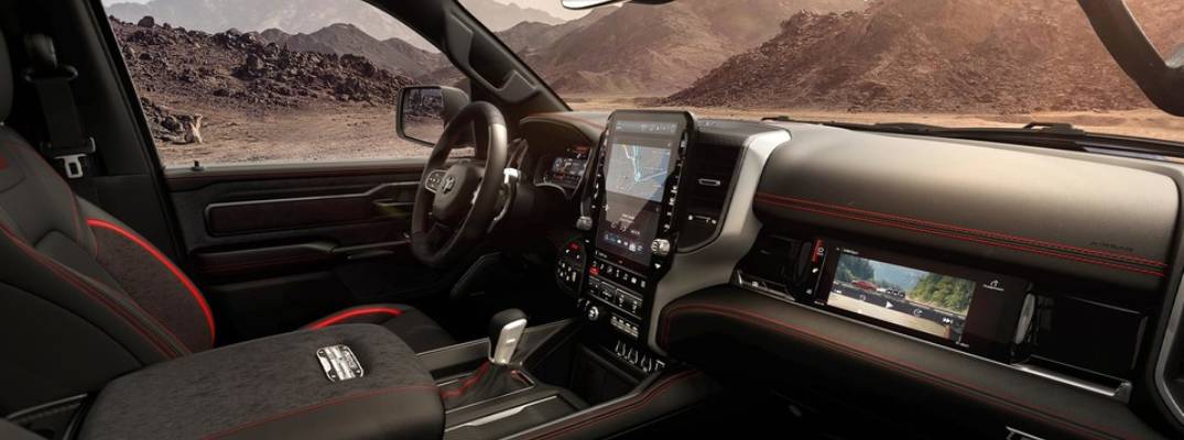 Front row of 2026 Ram 1500.